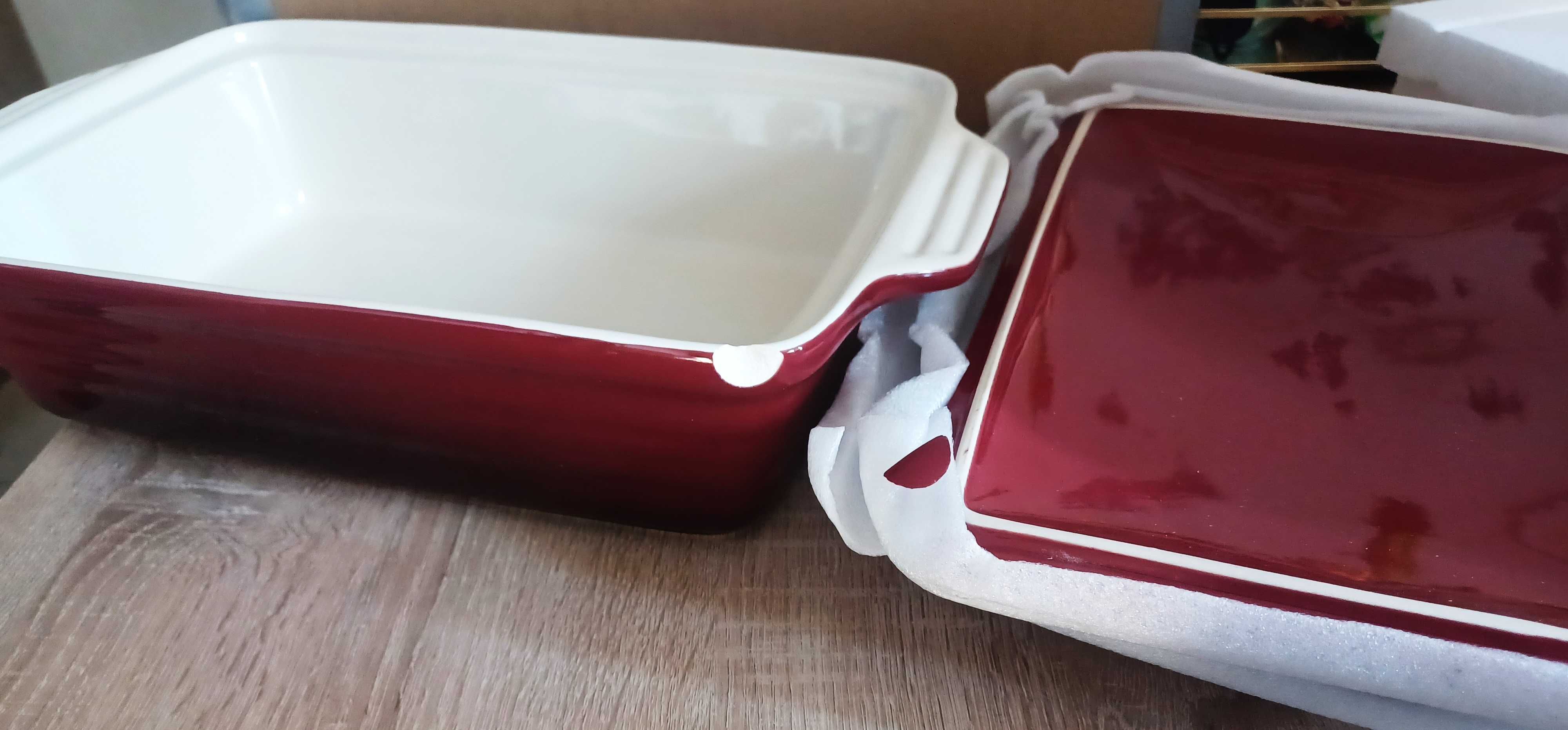 Naczynie Ceramiczne do Pieczenia z Pokrywką 4300 ml Lovecasa DEFEKT