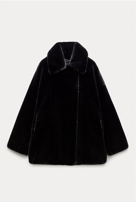 Шуба Zara штучна