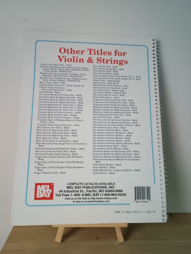 Mel Bay Present Complete Violino Scalę Dictionary.