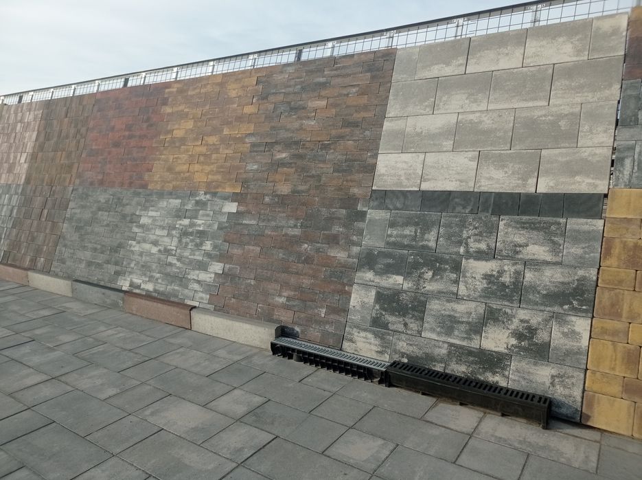 Блок з відсіву Бруківка Газоблоки Цегла Лицювальна та Пічна