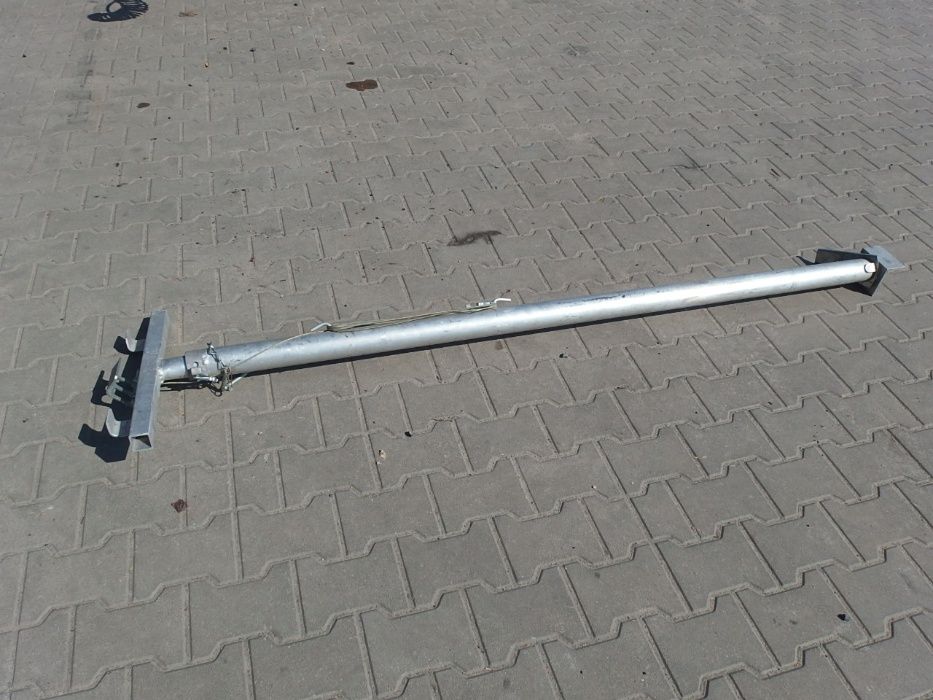 Podpora teleskopowa 5,7m do podparcia drabiny windy dekarskiej Geda