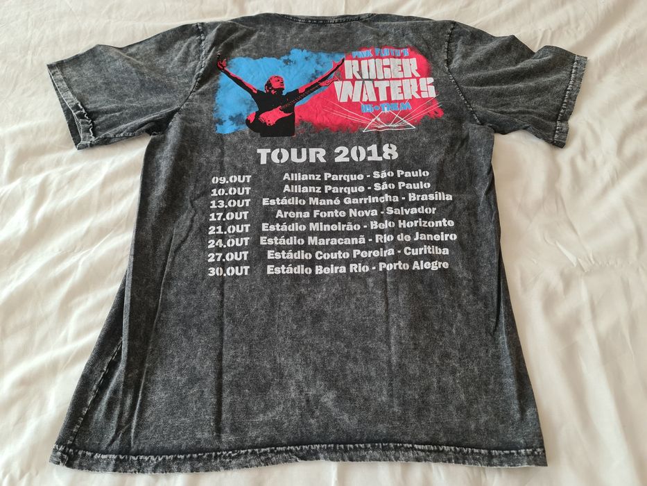 Roger Waters: t-shirt da Tour Us + Them no Brasil em 2018