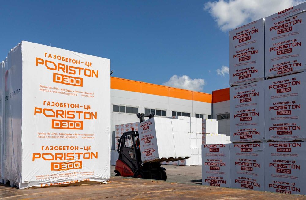 Газоблок Аерок Газоблок PORISTON