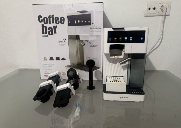 Máquina Café Yammi Multi-Sistema 4em1