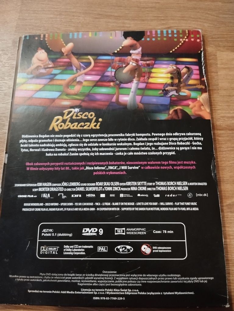 Disco robaczki dvd