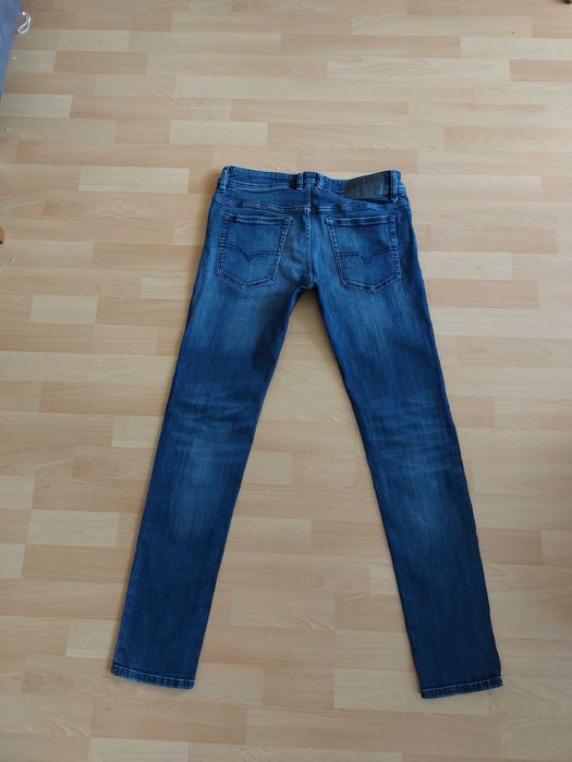 Diesel Troxer W34 L32 spodnie dżinsy jeansy slim skinny rurki 34/32
