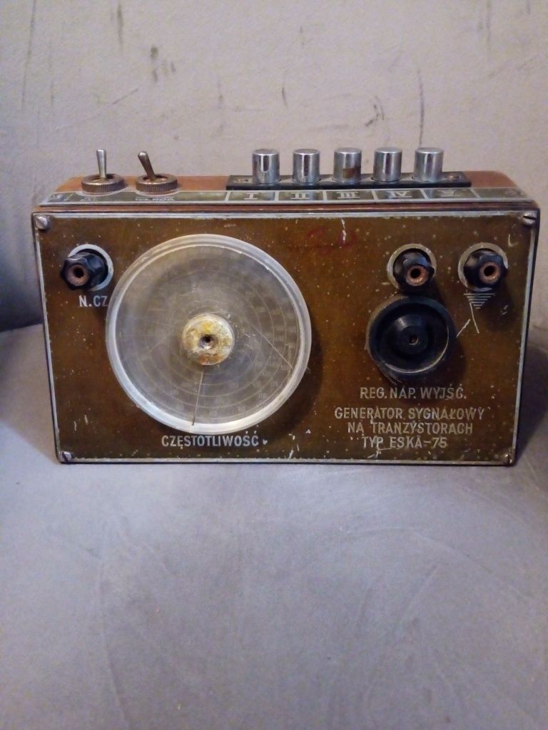 Stary Generator sygnałowy ESKA 75