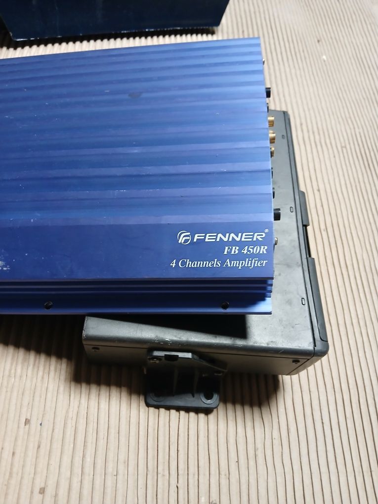 Radio cd kenwood mais amplificador fenner