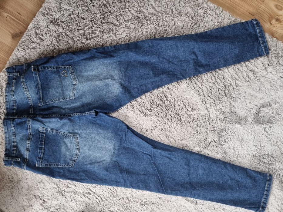 Spodnie jeansowe skinny średni stan rozmiar 42 beloved elastyczne