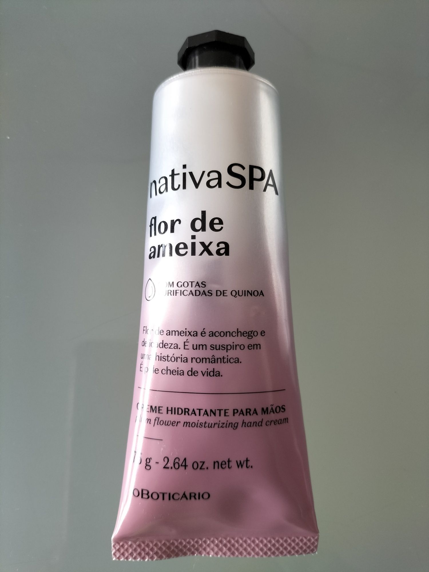 Creme de mãos Nativa Spa Flor de Ameixa do Boticário