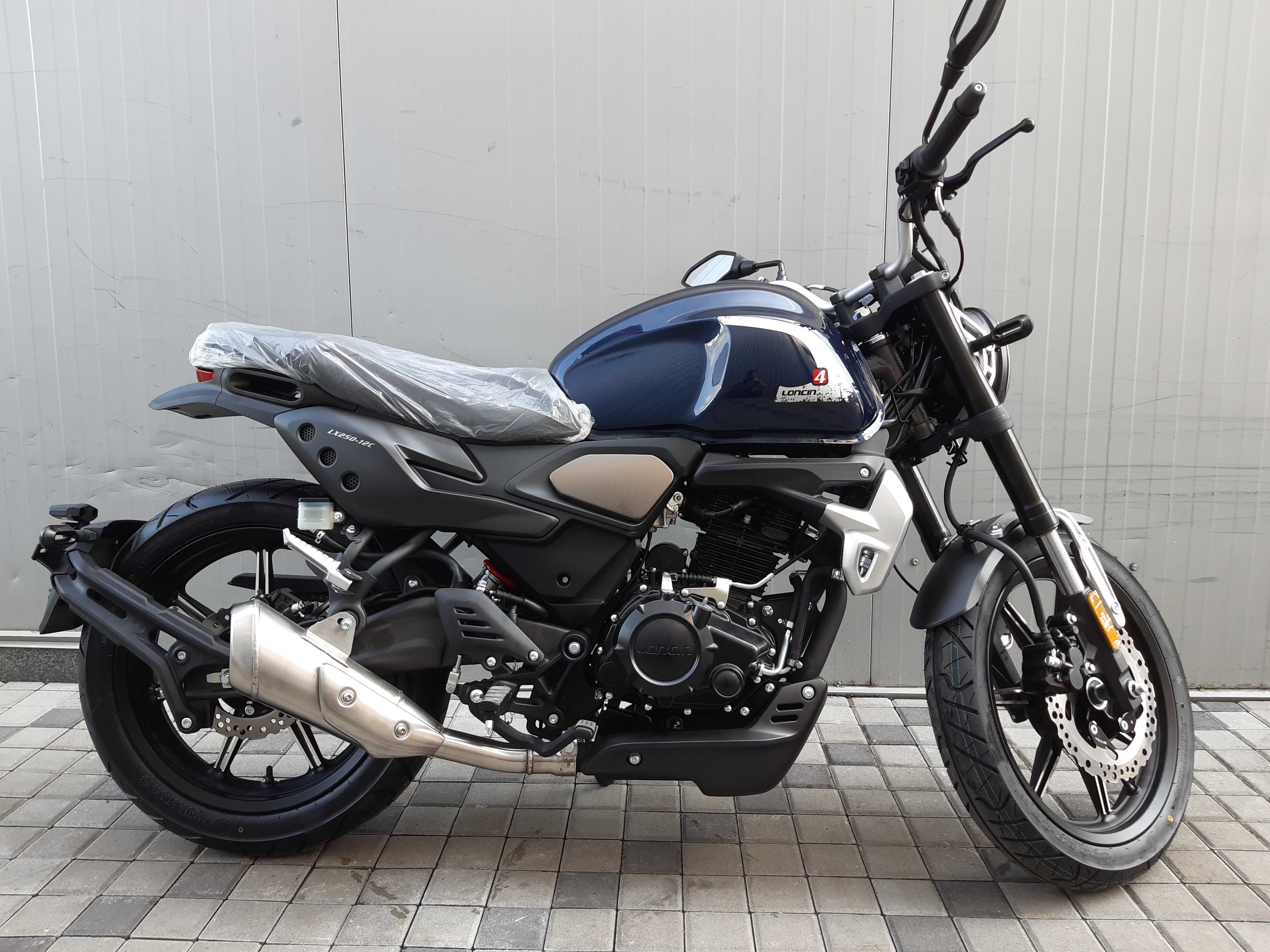 Мотоцикл Loncin LX250-12C AC4 Скрамблер!