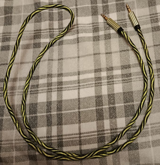 Аудіо подовжувач плетений папа -папа