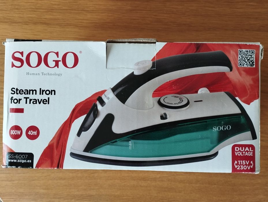 Ferro de engomar SOGO SS-6007 - Novo