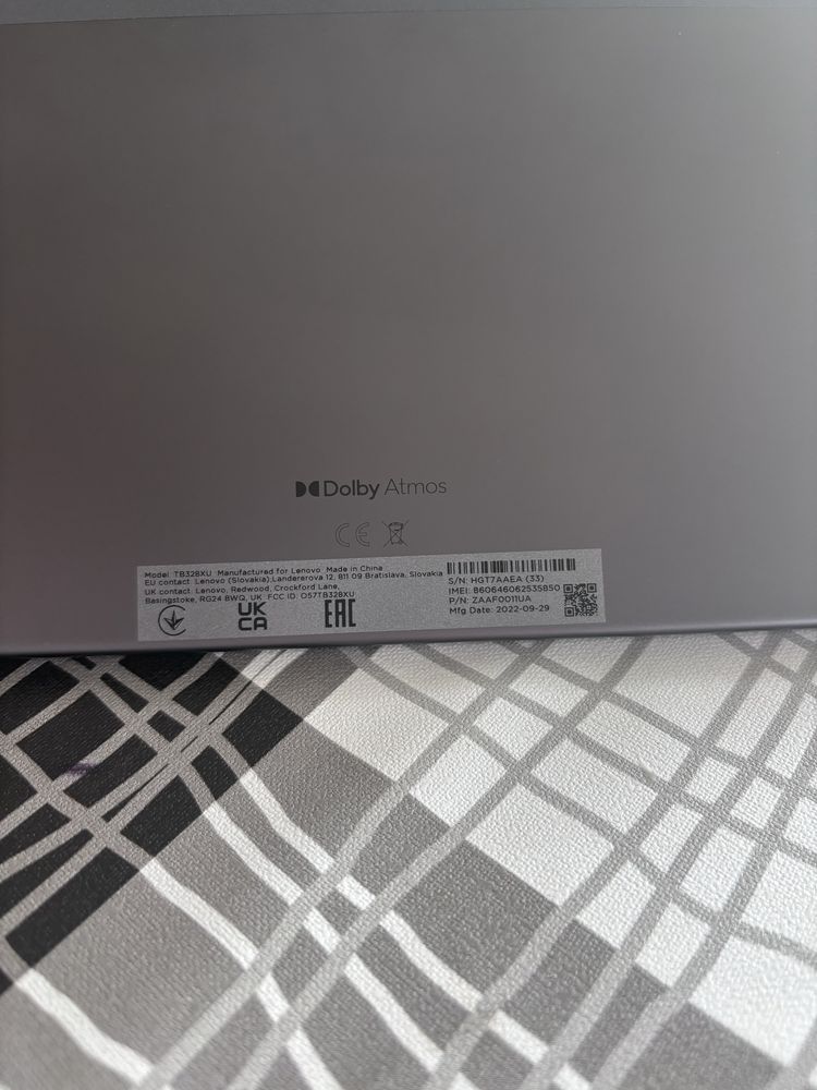 Lenovo Tab M10 storm grey 4g+64gb