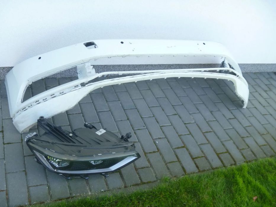 VW PASSAT B8 ZDERZAK PRZEDNI SPRYSKI PDC