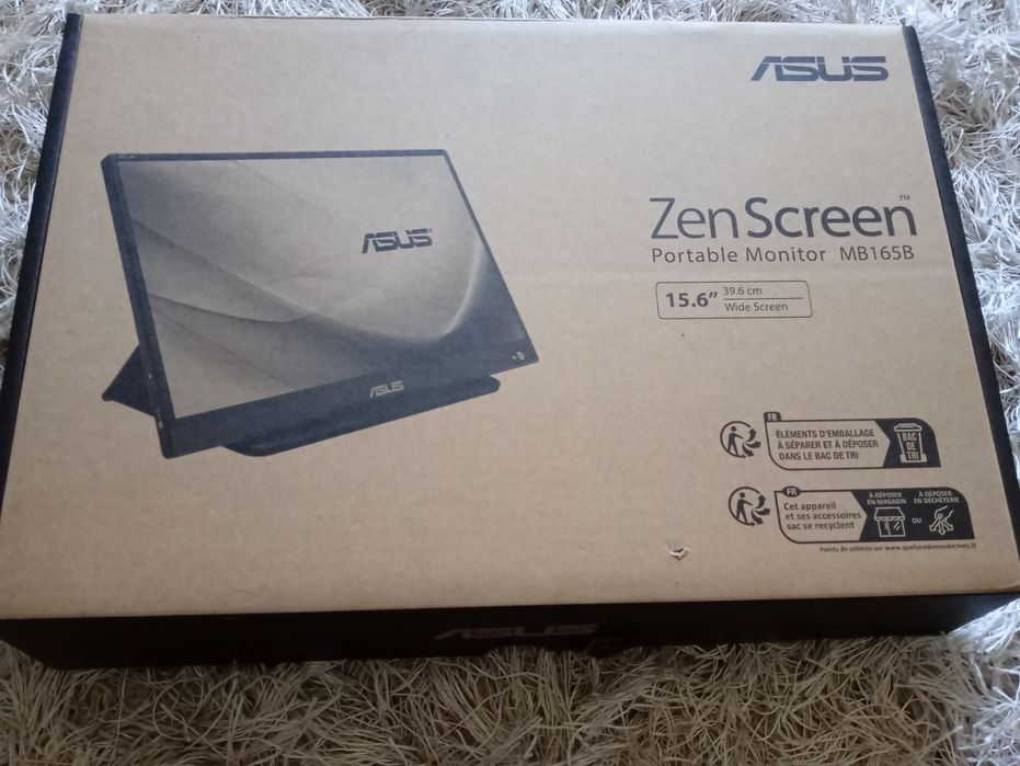 Monitor przenośny ASUS ZenScreen MB165B (z oryginalnym opakowaniem)