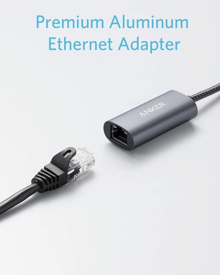 Портативний адаптер Anker PowerExpand USB-C на Ethernet, 1000 Мбіт/с