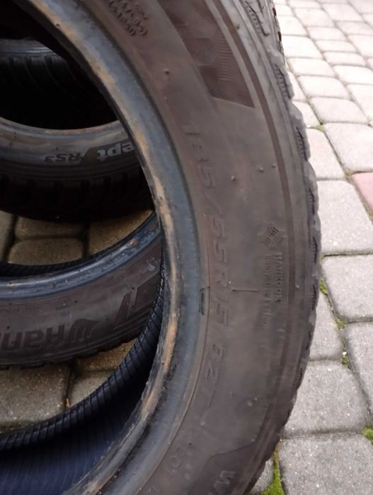 opony jak NOWE 4 szt.185/55/15 Hankook  2022 rok