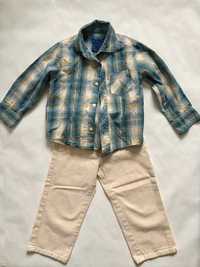 Koszula i Spodnie dla chłopca na 3/4latka Zestaw
