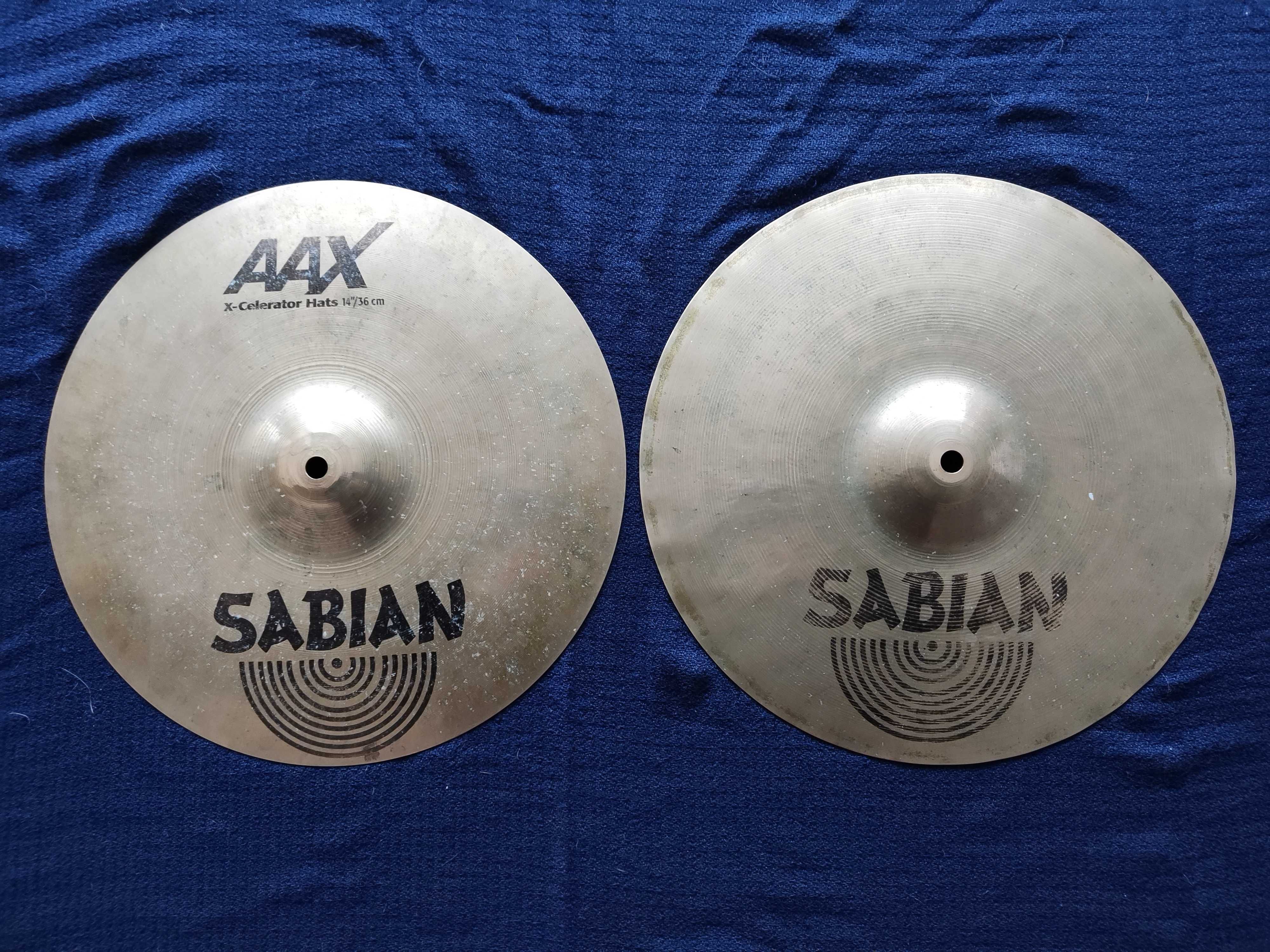 Pratos Hi Hat Sabian AAX X-Celerator Hats 14"