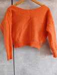 Sweter Lilu pomarańczowy