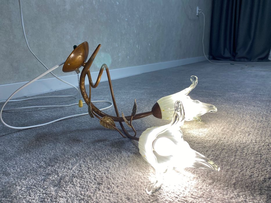 Люстра+світильник