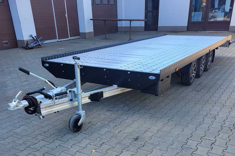 Laweta - przyczepa 100%  aluminiowa 6 x 2,1 DMC 3500 kg.