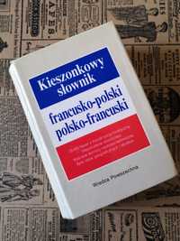 Kieszonkowy słownik angielski francuski Langenscheidt Wiedza Powszechn