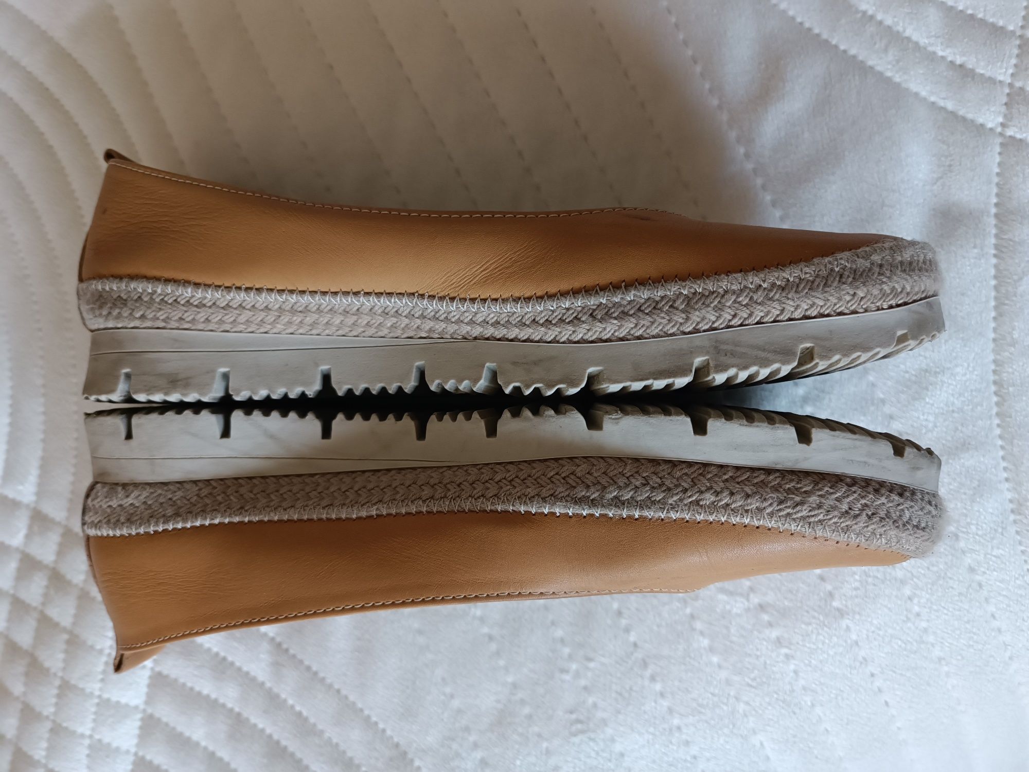 Espadryle ze skóry Quazi 38