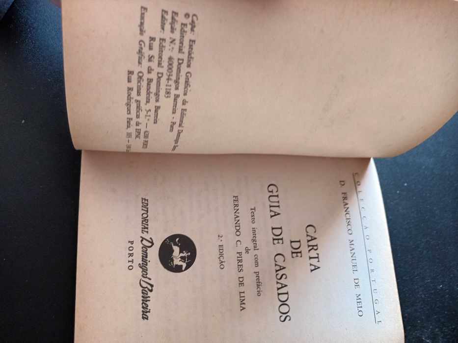 "Carta de Guia de Casados" por D. Francisco Manuel de Melo