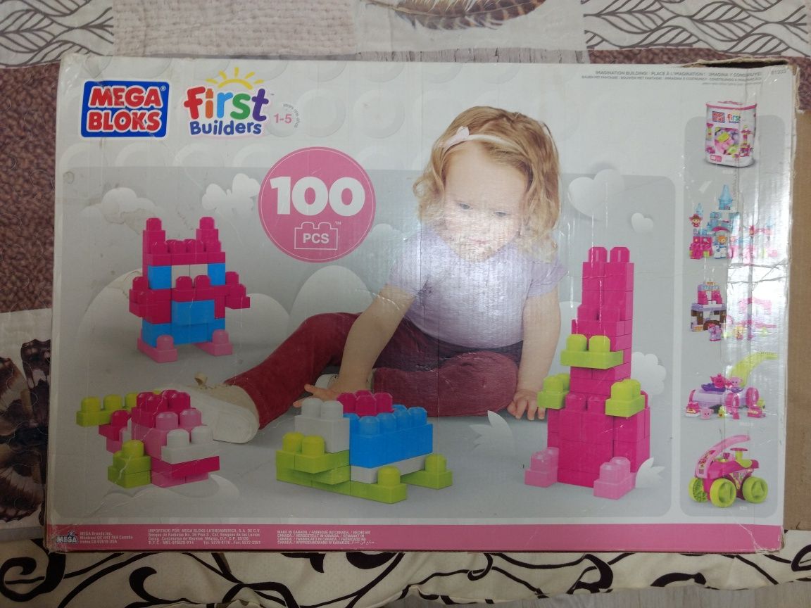 Конструктор Mega Bloks на 100 деталей