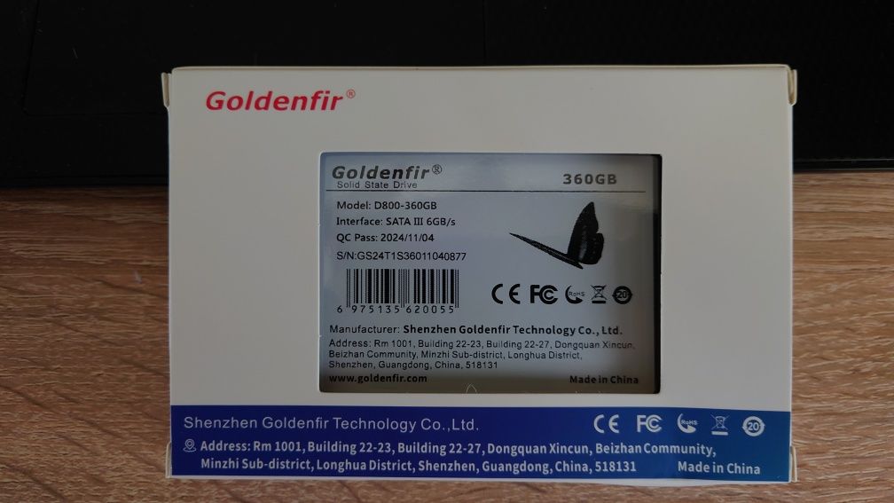 Нові SSD Goldenfir 128 gb, SomnAmbulist 256 gb, 360 gb, 512Gb Нові