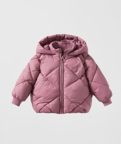 Пальто куртка стегане Zara пальто стеганое 104см 3-4 роки