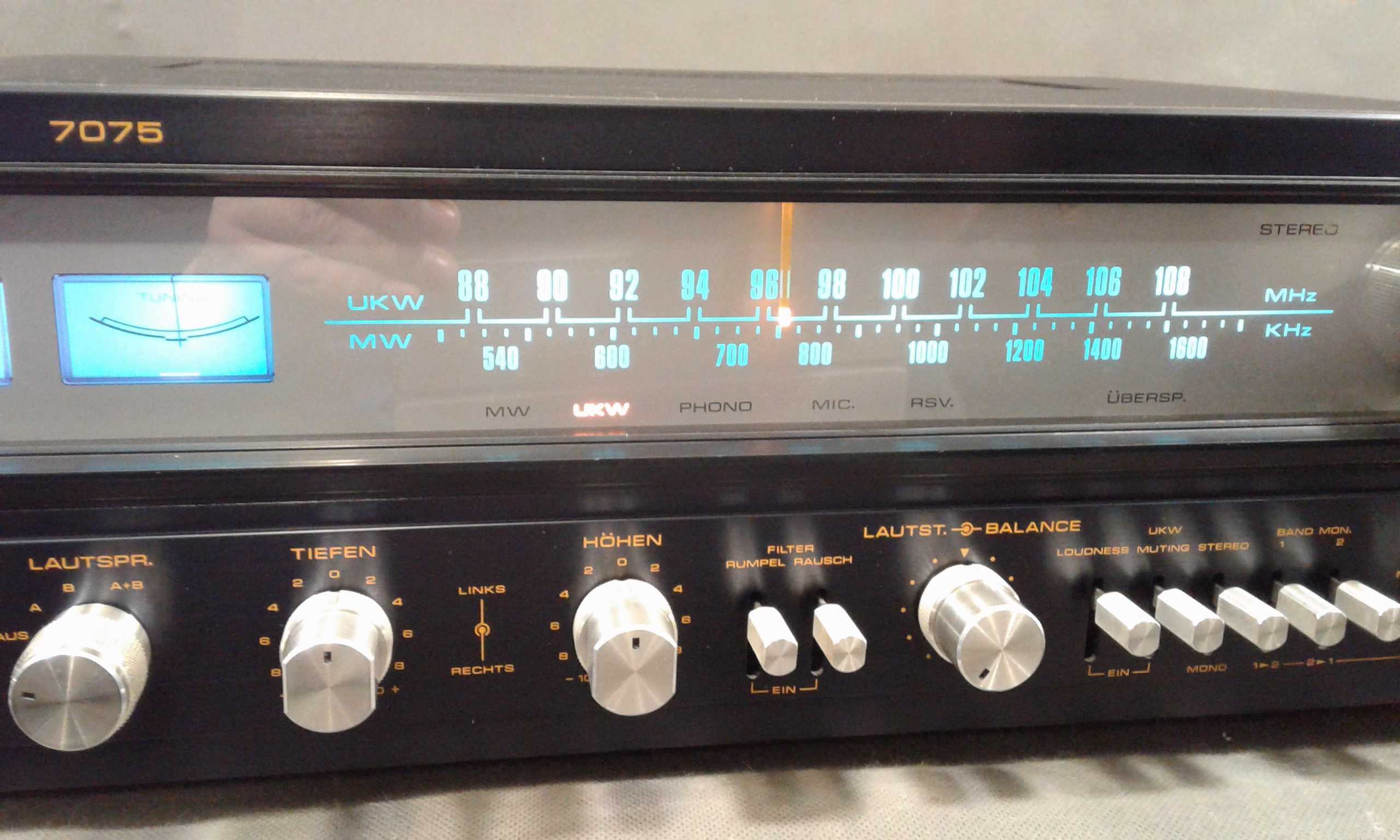 NIKKO 7075,amplituner stereo vintage