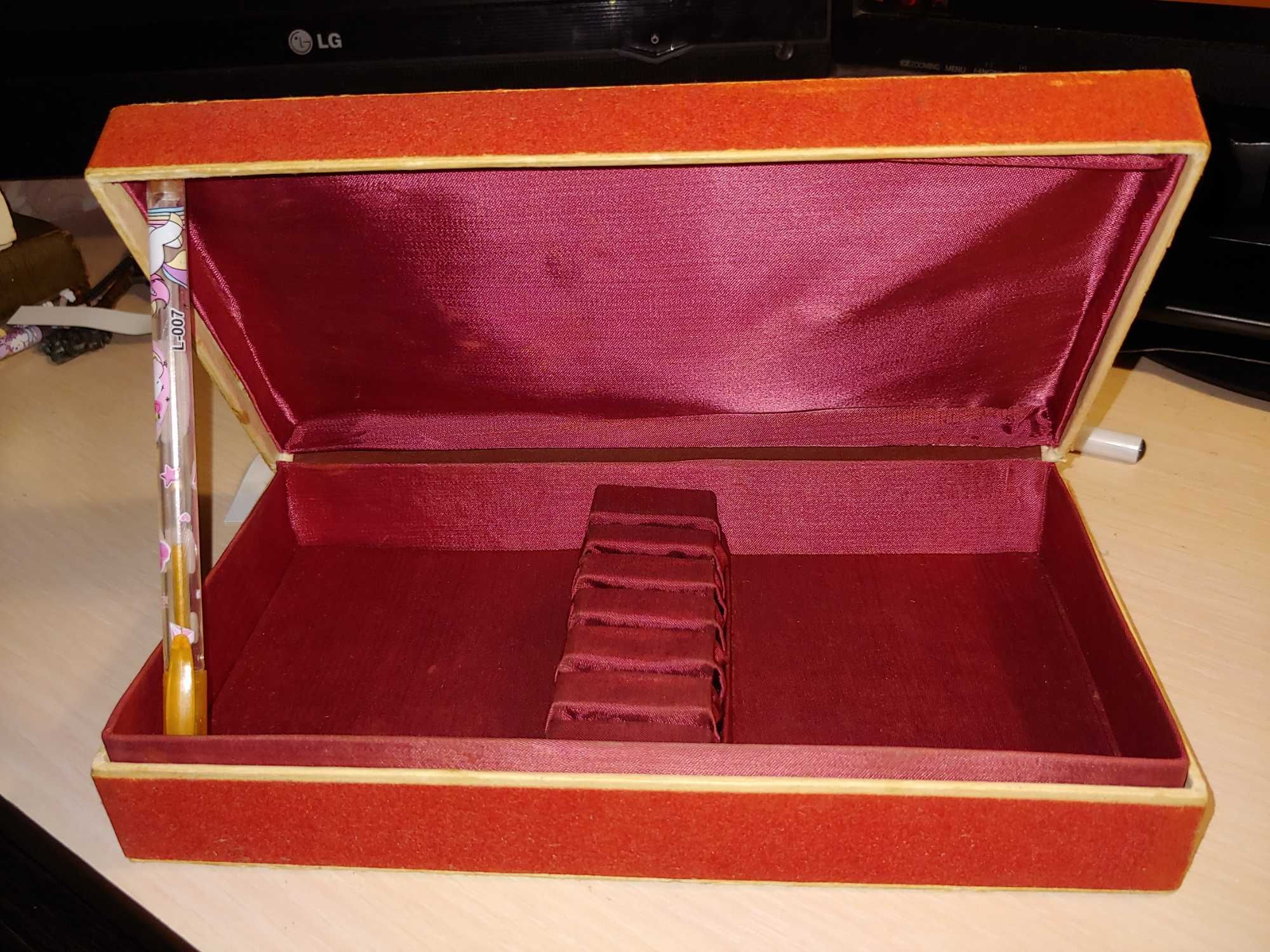 Футляр коробка от столовых приборов времен СССР