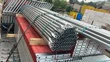 Rusztowanie elewacyjne typ plettac nowe 21x10.5m