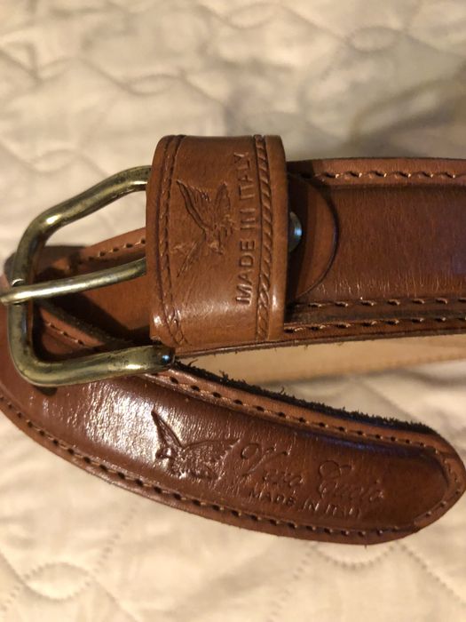 Ремень пояс кожаный мужской Италия Vero Cuoio Новый