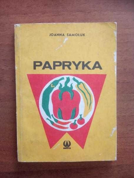 Papryka - Joanna Samołuk, Książka z przepisami z papryki