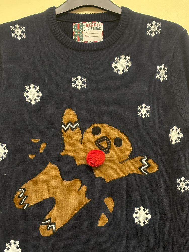 Sweter męski świąteczny rozmiar L