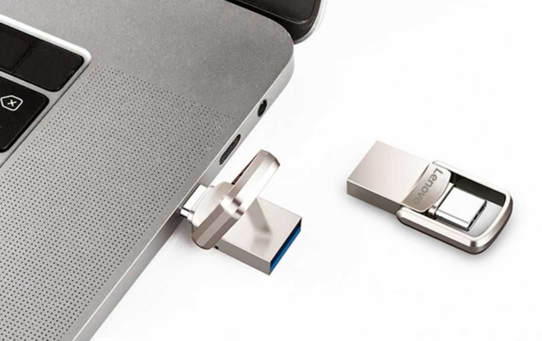 Pendrive LENOVO 2TB type-C USB-3.1 metal brelok