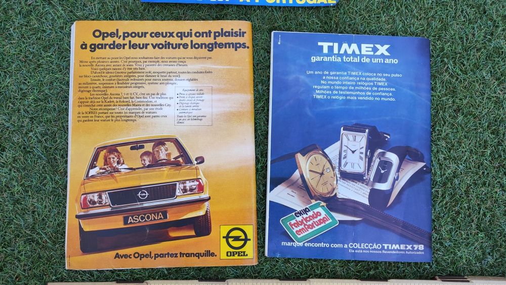 Revistas ACP Automóveis Rally Antigas