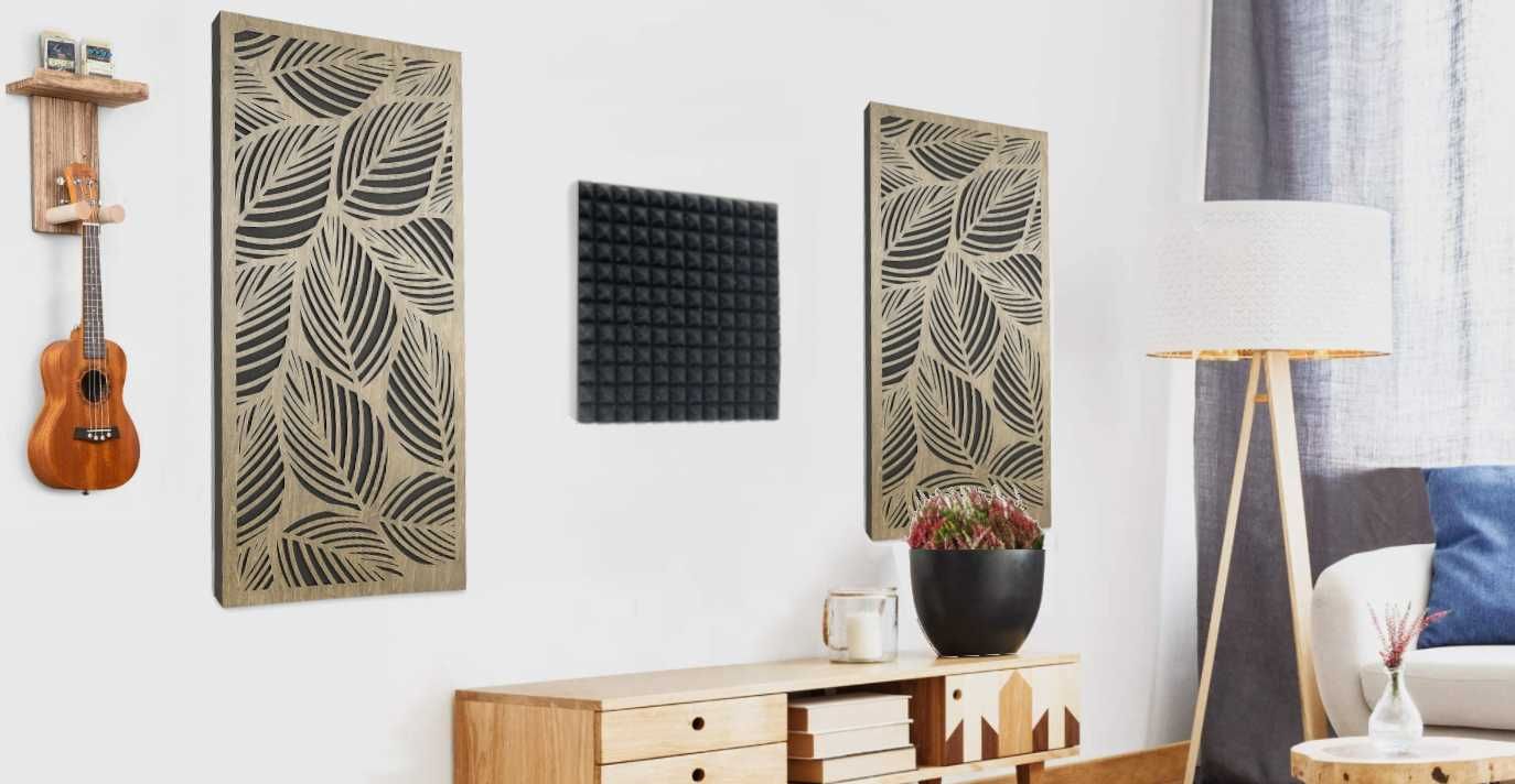Panele akustyczne AcuPanel Forest 100x50 4szt + Klej