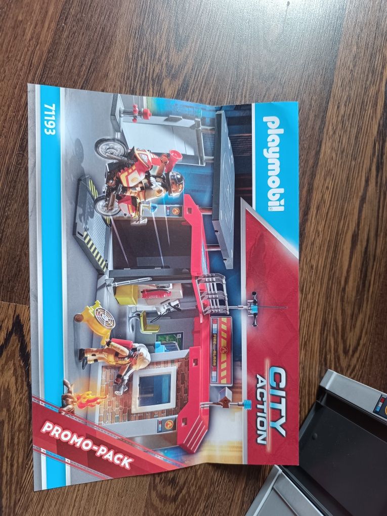 Playmobil Remiza Strażacka Straż Pożarna