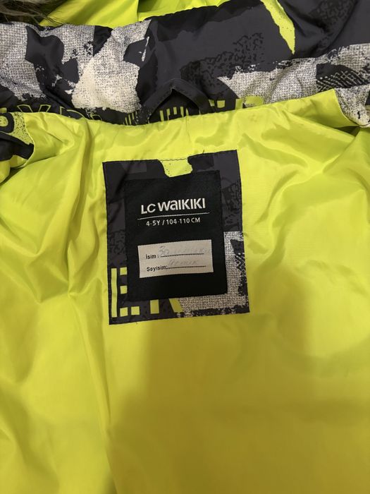 Зимова куртка для хлопчика 4–5 років (104–110 см)