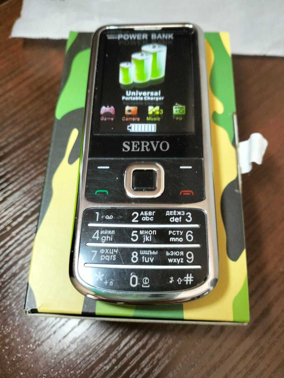 Телефон мобільний Servo, 4 sim, кнопковий.