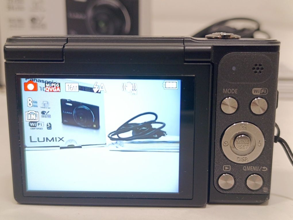 Panasonic LUMIX DMC-SZ10 WiFI 16mp x12 obrotowy VLOG HD LEICA CCD BDB+