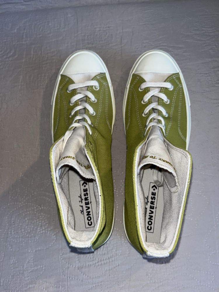 Buty Sneakersy Converse Chuck 70 Renew High Moss