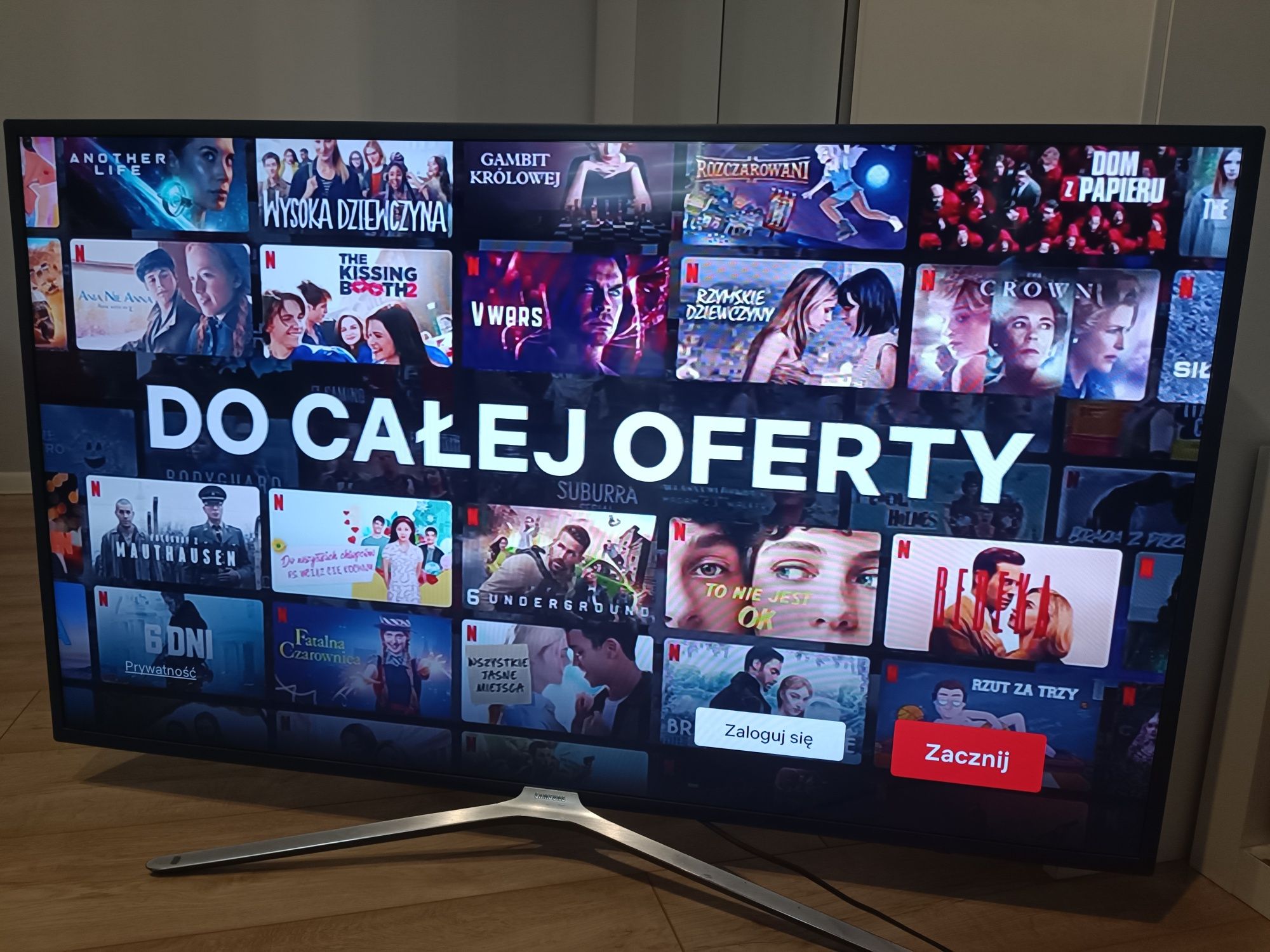 Samsung 55" Smart TV 800Hz Full HD Netflix HBO Rokuten Disney Prime