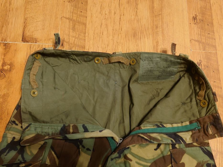 Trousers Mens Combat DPM wczesny wzór spodnie brytyjskie