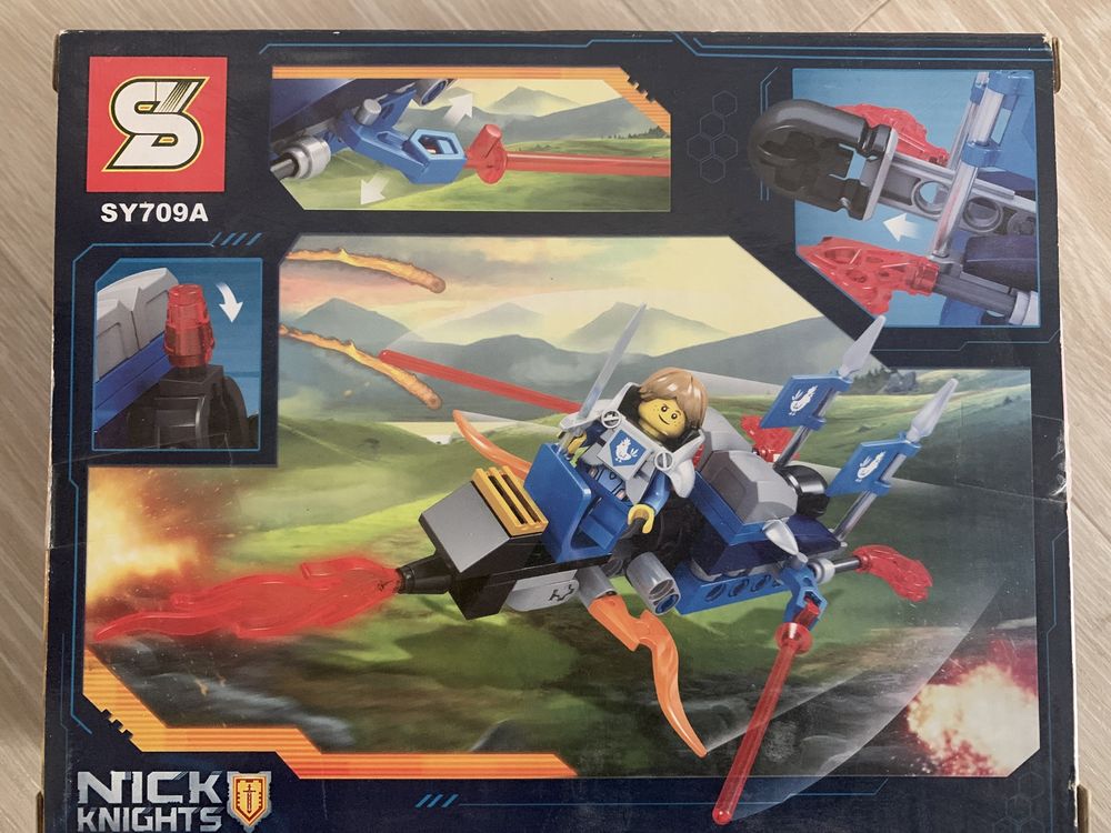 Конструктор лего NEXO KNIGHTS 709 на 85 деталі